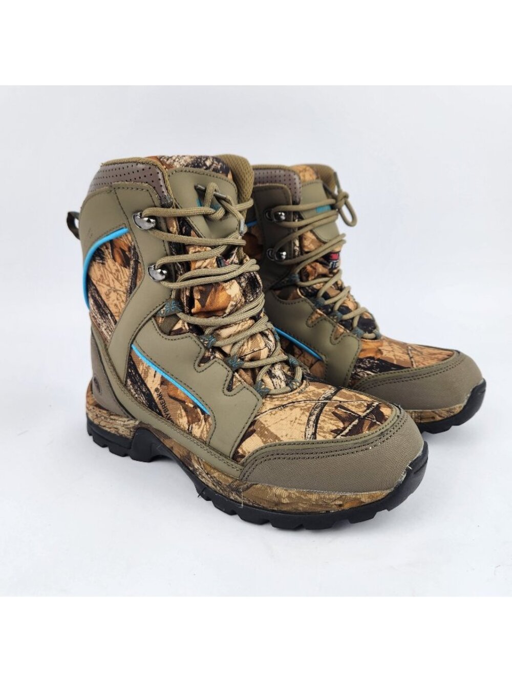 Northside Woodbury Brown Camo Waterproof Hiking Boots Women’s Size 7.5